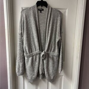 Express Light Gray Women's Cardigan